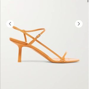 The Row Bare Mid-heel leather Sandals